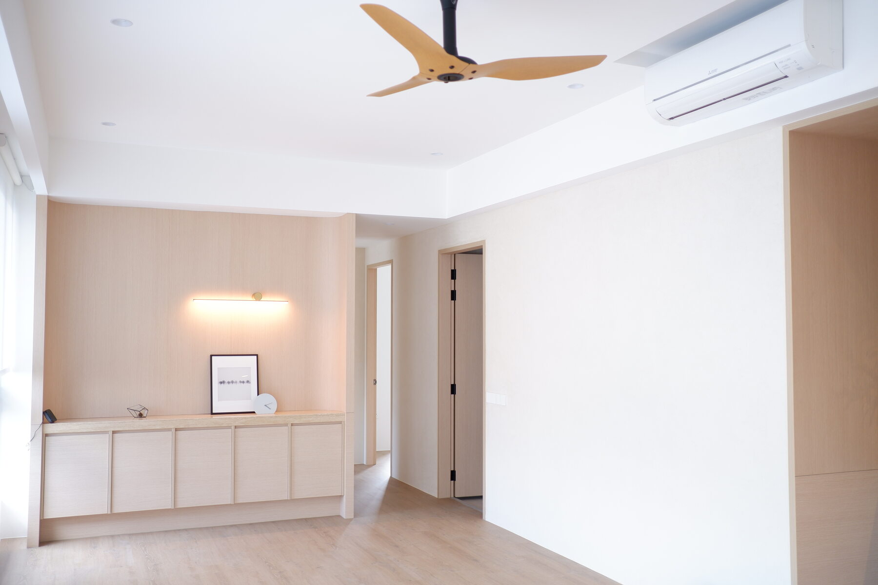 Air-conditioning control integrated into a Singapore smart home
