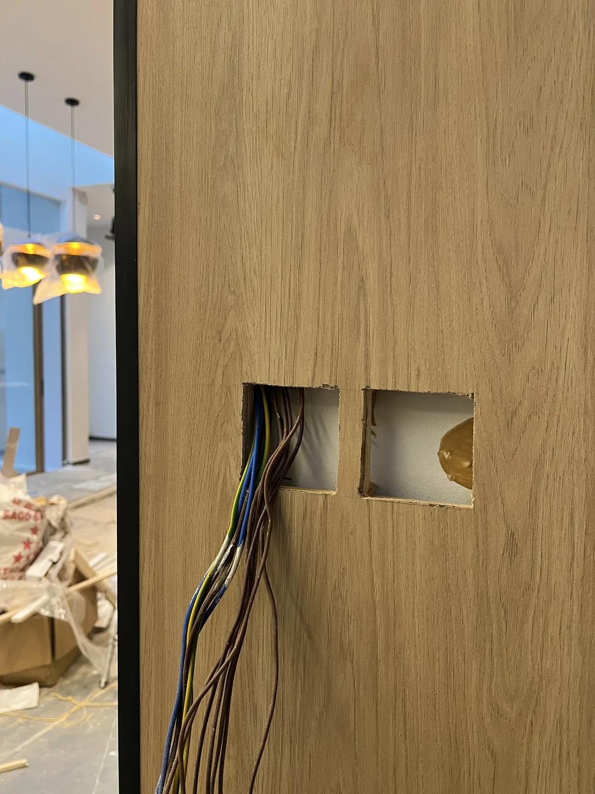 Smart home prewire and electrical points reviewed during a Singapore BTO renovation