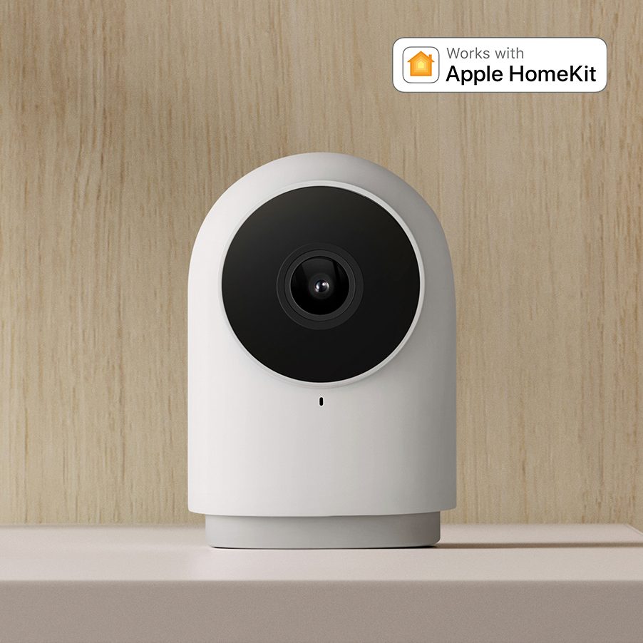HomeKit Version] Aqara G2H Zigbee 3.0 Gateway + Smart IP Camera 140° 1080P  APP Remote Control Two-way Audio Home Security Monitor
